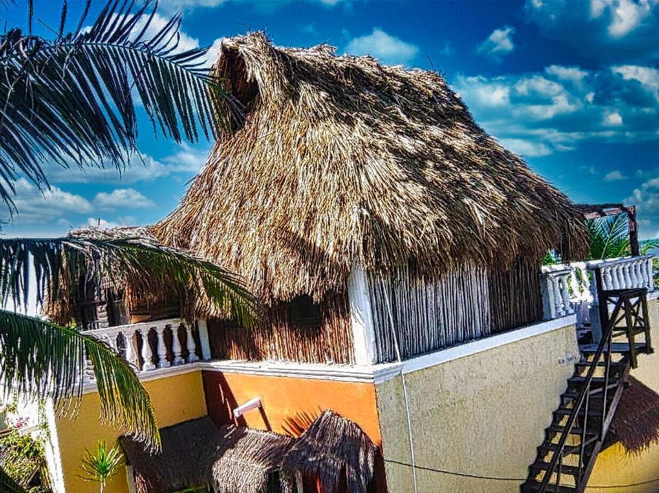Beachfront Casa Maya Lodge El Cuyo Zewnętrze zdjęcie
