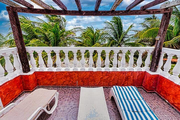 Beachfront Casa Maya Lodge El Cuyo Zewnętrze zdjęcie